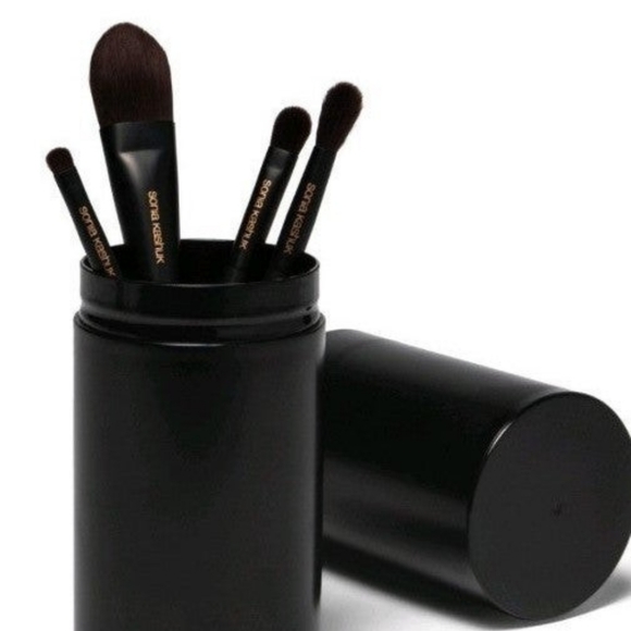Sonia Kashuk professional collection glow brush set of 4 in storage tube. NWT - Picture 2 of 4